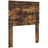  Vzglavje z vzglavjem Dimljeni oreh 80 cm Konstruiran les, (5000110464) | Shoptok.si