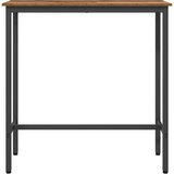  Stol Staro drvo 100 x 40 x 100,5 cm Inženjerska drva i čelik | shoptok.hr