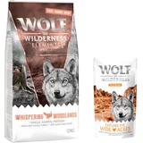 Wolf of Wilderness 12kg + 100g Snack "Explore the Wide Acres" piletina gratis! - Whispering Woodlands puretina iz slobodnog uzgoja (monoprotein)