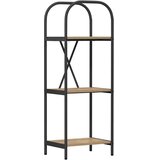 vidaXL Knjižna polica artisan hrast 40 x 30 x 109 cm Konstruiran les | Shoptok.si