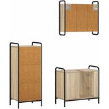  Set ormarića za kupaonicu 3 kom. Hrast sonoma 40 x 36 x 99,5 cm | shoptok.hr