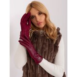 Wool Fashion Italia Gloves-AT-RK-239801.11-burgundy | shoptok.hr