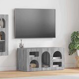 TV omarica Siva Sonoma 80 x 35 x 40 cm Konstruiran les, (5000112852) | Shoptok.si