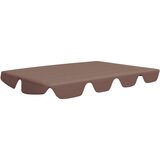  Zamjenski krov za vrtnu ljuljačku smeđi 150/130 x 105/70 cm | shoptok.hr