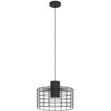 Eglo Viseća lampa MILLIGAN E27 Ø38 cm crna žičana 43627 | Eponuda.com