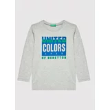 United Colors Of Benetton Bluza 3I1XC105U Siva Regular Fit