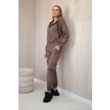 Kesi Set 3in1 sweatshirt + top + mocha pants | shoptok.hr