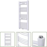 The Living Store Kopalniški cevni radiator za centralno ogrevanje zaobljen 500x1160 mm - Cevni Radiator, (21745136) | Shoptok.si