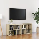 The Living Store TV omarica sonoma hrast 104x30x52 cm iverna plošča - TV Omarica, (21376171) Cene