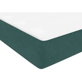 Box spring postelja z vzmetnico temno zelena 160x220 cm žamet, (22053848) | Shoptok.si