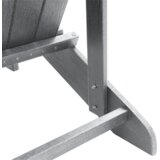 vidaXL Adirondack stoli 2 kosi Svetlo sivi 74x82x90 cm HDPE | Shoptok.si