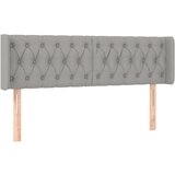 Maison Chic vzglavna omarica - nočna omarica - posteljna omarica z ušesi svetlo sivo 147x16x78/88 cm blago, (21710908) | Shoptok.si