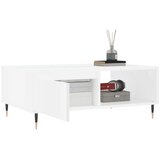  Stolić za kavu bijeli 90 x 60 x 35 cm od konstruiranog drva | shoptok.hr