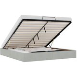 Maison Chic Otomanski Posteljni okvir - Dvoposteljna postelja - Zakonska postelja brez vzmetnice Svetlo siva 180x200 cm-J540, (21775835) | Shoptok.si