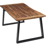 vidaXL Jedilna miza iz trdnega akacijevega lesa 180x90 cm | Shoptok.si