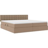  s madracem i skladištem Kapućino 200 x 200 cm Lažna koža | shoptok.hr