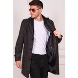 Dewberry PLT8401 MEN'S COAT-PATTERNED ANTHRACITE Cijene