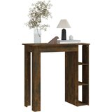 vidaXL Barski stol s policom boja hrasta 102x50x103,5 cm od iverice | shoptok.hr