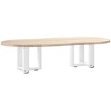  Noge za klub stolić T-oblika 2 kom Bijele 30x25x(30-31) cm Čelik | shoptok.hr