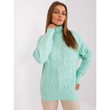 Wool Fashion Italia Sweater-AT-SW-23401.97P-dark mint | shoptok.hr