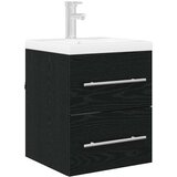 Ormarić za umivaonik s ladicama Crni hrast 38,5 x 41 x 48 cm | shoptok.hr
