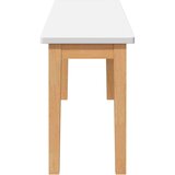 vidaXL klop 110 cm masivni les guma | Shoptok.si