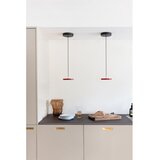 UMAGE Crvena LED viseća svjetiljka s metalnim sjenilom ø 15 cm Asteria Micro – | shoptok.hr