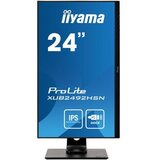 Iiyama Monitor 59,9 cm (23,6") XUB2492HSN-B1 1920x1080 75Hz VA 4ms HDMI DisplayPort USB-C(DP, 65W) 1/2xUSB3.0 Pivot zvočniki RJ45 sRGB 99% Cene