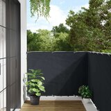 Balkonski zaslon za privatnost antracit 400 x 120 cm PVC | shoptok.hr