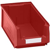 mauser odprta skladiščna posoda iz polietilena, dxšxv 350 x 210 x 140 mm, rdeča, de 14 kosov Cene