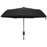 vidaXL Automatski sklopivi kišobran crni 95 cm | shoptok.hr