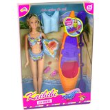  Lutka za igru u kajaku sa tirkiznim prslukom za spašavanje | shoptok.hr