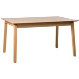 Unique Furniture Proširiv blagovaonski stol s pločom stola u dekoru hrasta u prirodnoj boji 95x200 cm Bari – | shoptok.hr