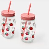 Sinsay Višekratna čaša sa slamkom 2 pack | shoptok.hr