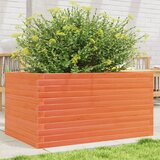 Maison Chic Vrtno cvetlično korito - Cvetlični Lonec voščeno rjavo 90x60x46 cm trdna borovina, (21789921) | Shoptok.si