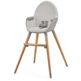 Kinderkraft stolica za hranjenje 2U1 FINI2 grey | ePonuda.com