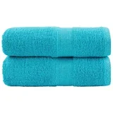brisače za pranje SOLUND 2 kosa turkizne 30x30 cm 600 g/m², (5000307760)