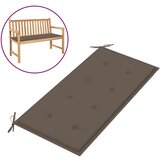 vidaXL jastuk za vrtnu klupu smeđe-sivi 100 x 50 x 3 cm Cijene