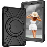 JTech Ohišje za Samsung Galaxy Tab A 8.0" Armoured z vrtljivim stojalom Black, (22025337) | Shoptok.si