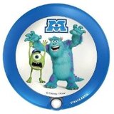  Zidna svetiljka - noćno svetlo sa senzorom Monsters plavo LED | ePonuda.com