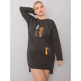 RELEVANCE Dress-RV-SK-7178.44-dark khaki Cijene