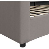  Dnevni krevet smeđesivi 100 x 200 cm od tkanine | shoptok.hr