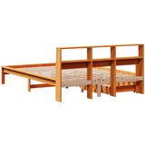  Krevet s regalom za knjige bez madraca 150x200 cm od borovine | shoptok.hr