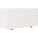 Furnova Vrtno cvetlično korito belo 90x40x49,5 cm trdna borovina, (21920163) | Shoptok.si