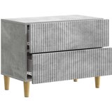  Noćni ormar Betonska siva 62 x 34,5 x 48 cm Konstruirano drvo | Eponuda.ba