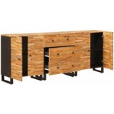  Kreveta 3 pcs Smeđa 60 x 33 x 75 cm Čvrsto drvo manga | shoptok.hr