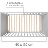 Roba Sivi dječji krevet 60x120 cm – | shoptok.hr