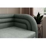 ELTAP Zelena sklopiva/s prostorom za odlaganje sofa od šenila s desnim kutom 223 cm Fabillo – | shoptok.hr