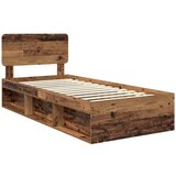  Konstrukcija postelje Star les 90 x 200 cm Masivno borovo les, (5000102857) | Shoptok.si