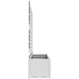  Vrtna saksija 3 pcs Bijeli 120 x 40 x 143 cm Plastika | Eponuda.com